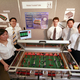 Robotic Foosball Table Can School Human Players